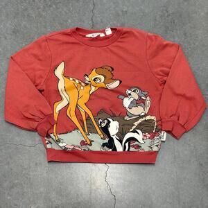 H&M Kids Disney Bambi Crewneck Sweater